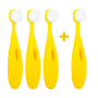3+1 Ultrasoft zubní kartáček Nanosmile Kids Yellow