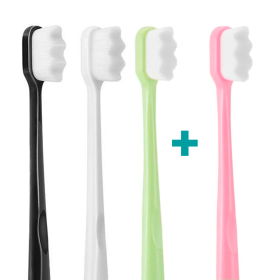 3+1 Ultrasoft zubná kefka Nanosmile Multicolor