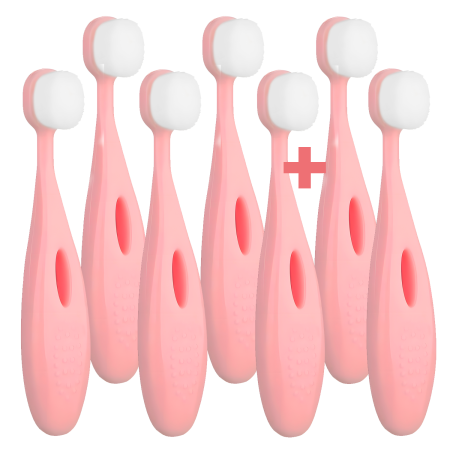 Detská zubná kefka Nanosmile Kids Pink