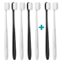 5+2 Ultrasoft zubní kefka Nanosmile Black&White