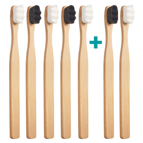 5+2 Ultrasoft zubní kartáček Nanosmile Eco Black&White