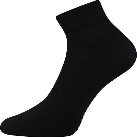 Kurze schwarze Socken in zeitloser Ausführung