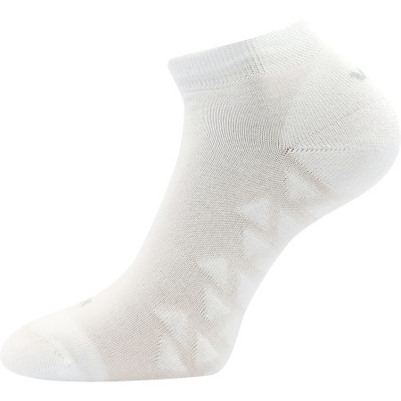 Kurze weiße Massage-Bambus-Socken