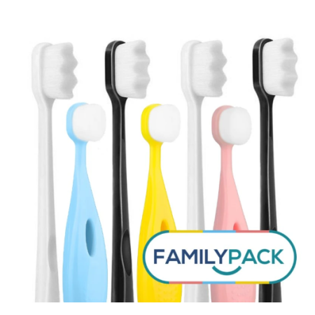 Nanosmile Family Pack Zahnbürsten Set