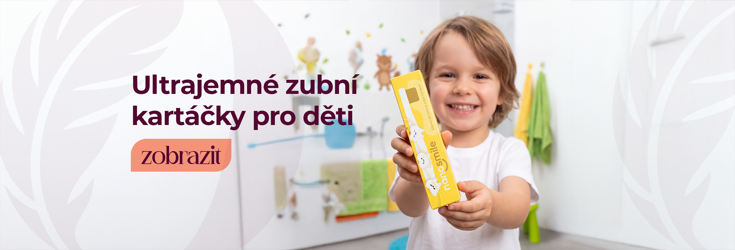 Dětské zubní kartáčky
